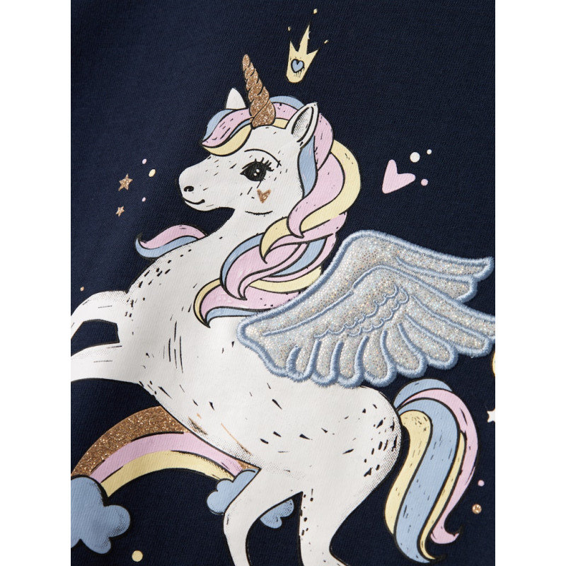 NAME IT MINI Tillie Bluse - Navy Blazer