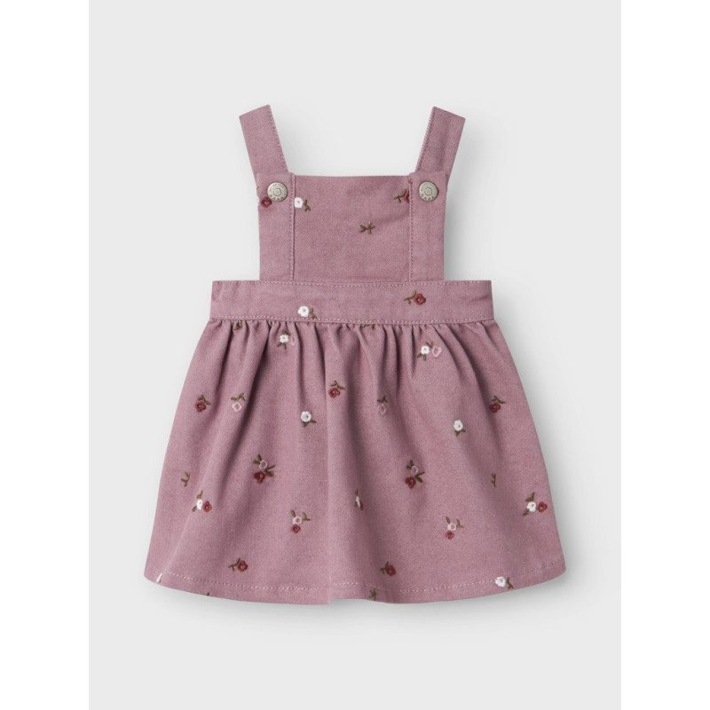 NAME IT BABY Elin Skirtall Twi Kjole - Elderberry