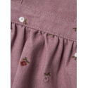 NAME IT BABY Elin Skirtall Twi Kjole - Elderberry