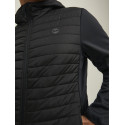 JACK & JONES Multi Quilted Jakke - Sort