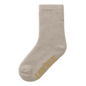 NAME IT MINI Tina Terry Frotté Skridsikre Strømper - Pure Cashmere