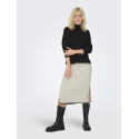 ONLY Chick Stitch Strik Nederdel - Pumice Stone