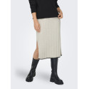 ONLY Chick Stitch Strik Nederdel - Pumice Stone