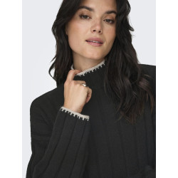 ONLY Chick Stitch Strik Sweater - Sort
