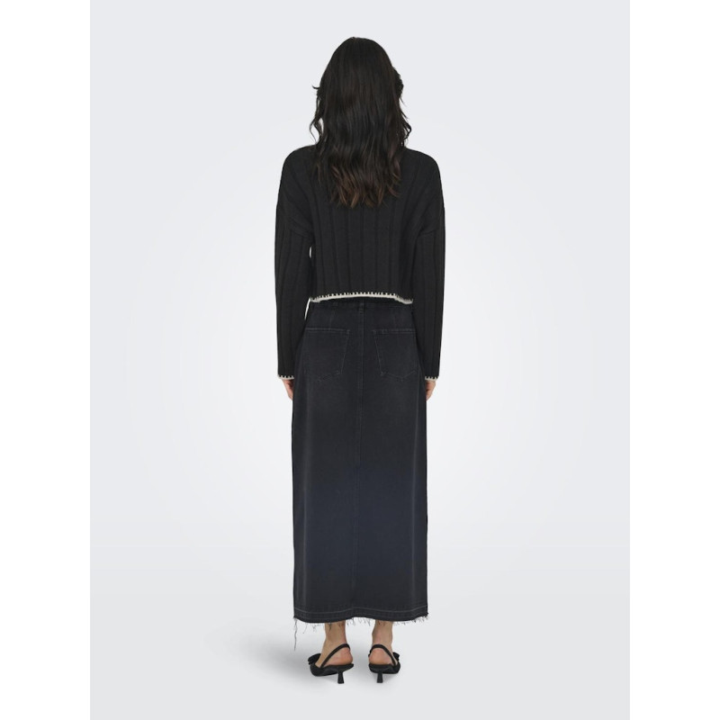 ONLY Chick Stitch Strik Sweater - Sort