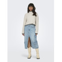 ONLY Chick Stitch Strik Sweater - Pumice Stone