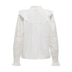 ONLY Julia Life Bluse - Cloud Dancer