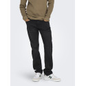 ONLY & SONS Weft Regular Black Denim Bukser - Black Denim