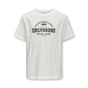 ONLY & SONS Lenny Life Vintage T-shirt - Cloud Dancer