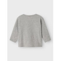 NAME IT MINI Jeremy Tonka Bluse - Grey Melange