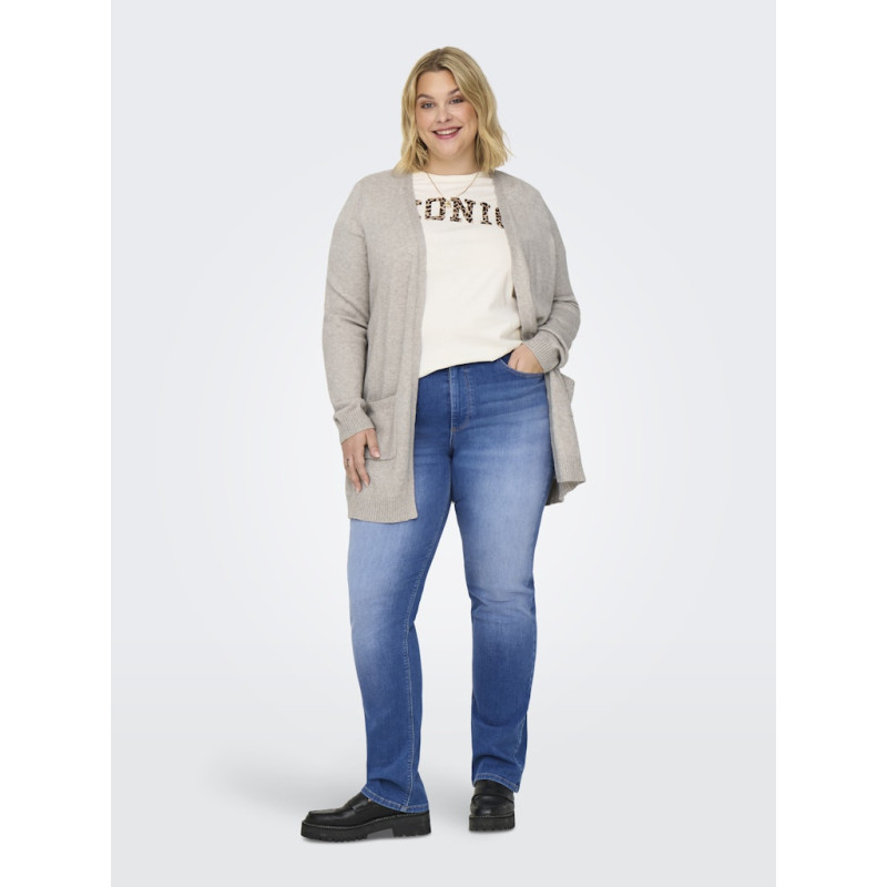 ONLY CARMAKOMA Willy Jeans Rea12187 - Medium Blue Denim