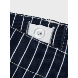 NAME IT Rose Twill Stribede Bukser 6466-Td T - Navy Blazer