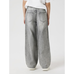 NAME IT KIDS Rose Brede Jeans 5529-Be - Light Grey Denim