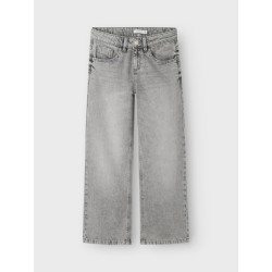 NAME IT KIDS Rose Brede Jeans 5529-Be - Light Grey Denim