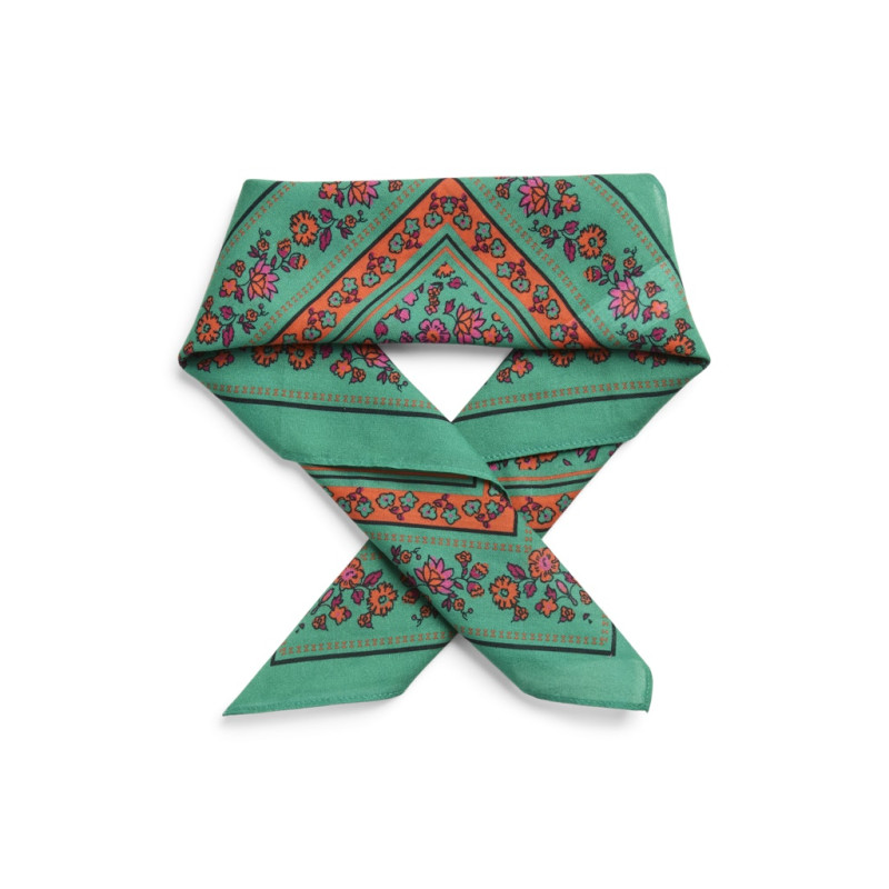 PIECES Anisty Tørklæde - Pepper Green