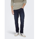 ONLY & SONS Weft Denim Jeans - Dark Blue Denim