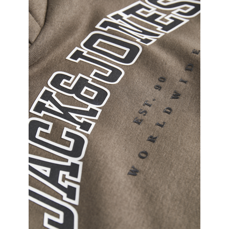 JACK & JONES JUNIOR Jjecaleb Varsity Sweat Hood  Junior - Canteen