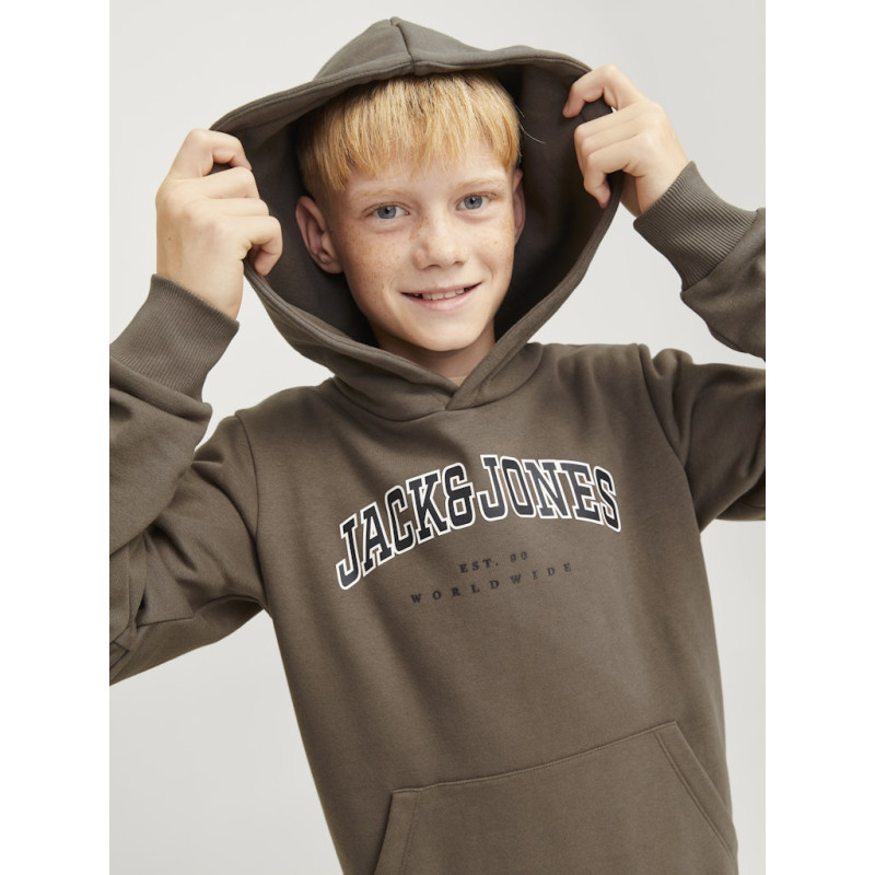 JACK & JONES JUNIOR Caleb Varsity Sweatshirt Junior - Canteen