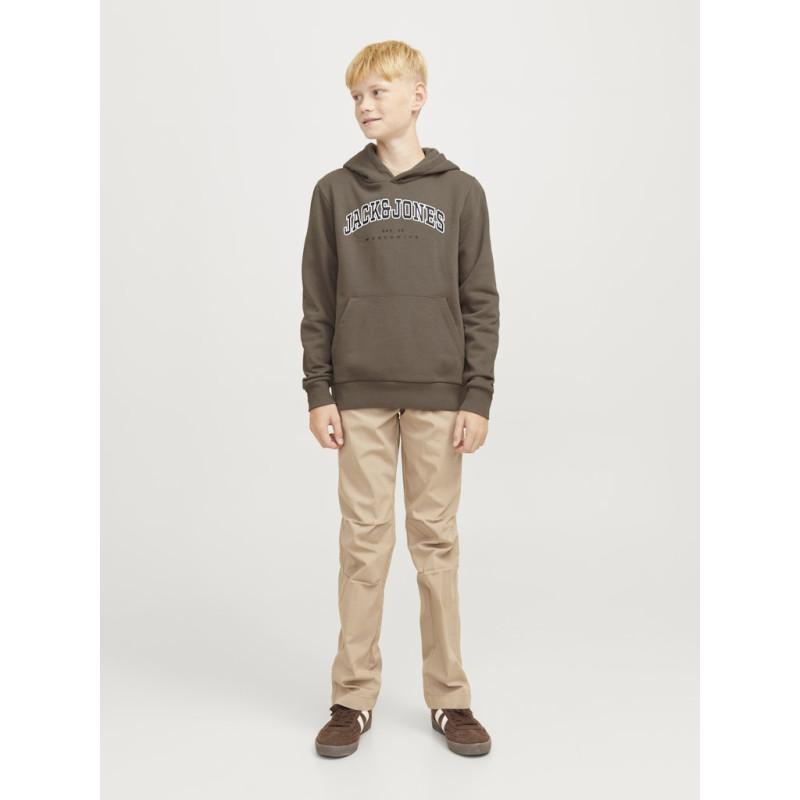 JACK & JONES JUNIOR Caleb Varsity Sweatshirt Junior - Canteen