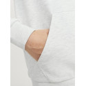 JACK & JONES JUNIOR Caleb Varsity Sweatshirt Junior - White Melange