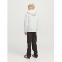 JACK & JONES JUNIOR Caleb Varsity Sweatshirt Junior - White Melange