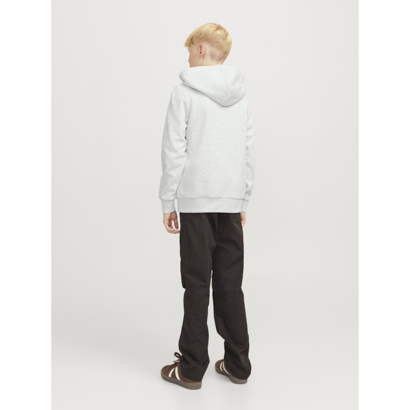 JACK & JONES JUNIOR Caleb Varsity Sweatshirt Junior - White Melange