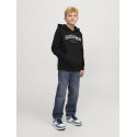 JACK & JONES JUNIOR Caleb Varsity Sweatshirt Junior - Sort