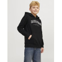 JACK & JONES JUNIOR Caleb Varsity Sweatshirt Junior - Sort