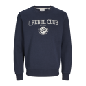 JACK & JONES Jrebandrew Sweat Crew Neck - Sky Captain