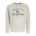 JACK & JONES Jrebandrew Sweat Crew Neck - Moonbeam