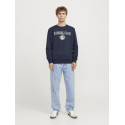 JJ Rebel Bandrew Sweatshirt - Sky Captain
