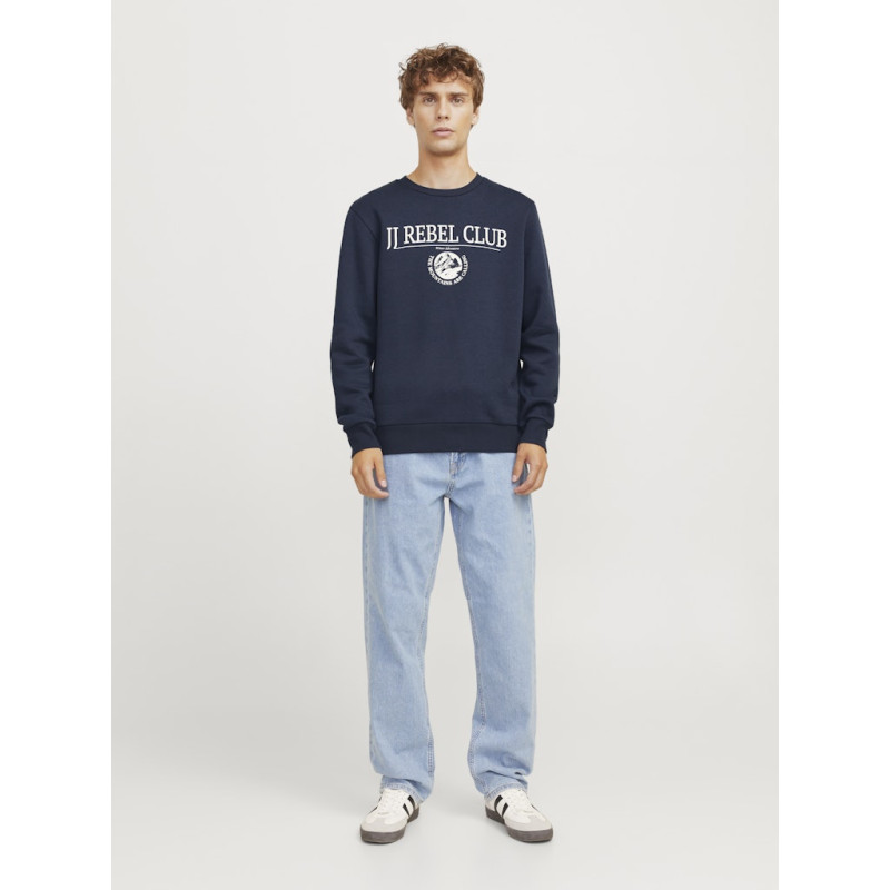 JJ Rebel Bandrew Sweatshirt - Sky Captain