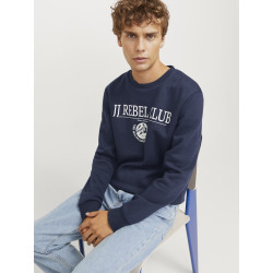 JJ Rebel Bandrew Sweatshirt - Sky Captain