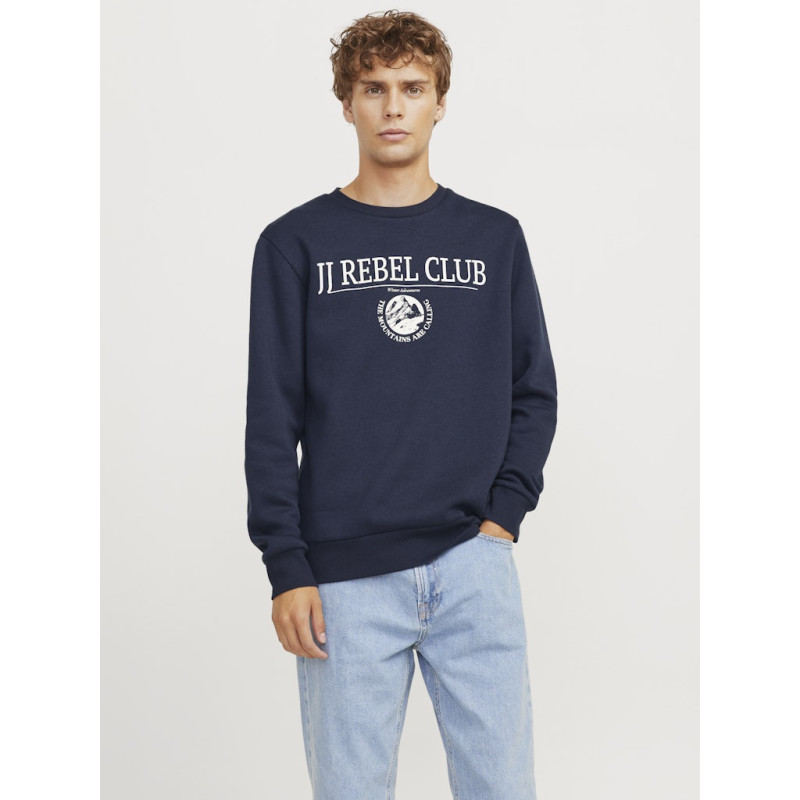 JJ Rebel Bandrew Sweatshirt - Sky Captain