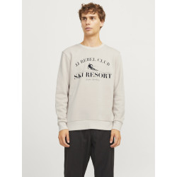 JJ Rebel Bandrew Sweatshirt - Moonbeam