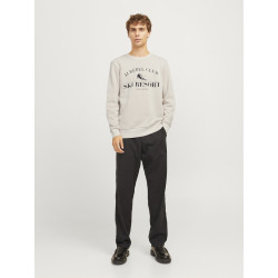JJ Rebel Bandrew Sweatshirt - Moonbeam