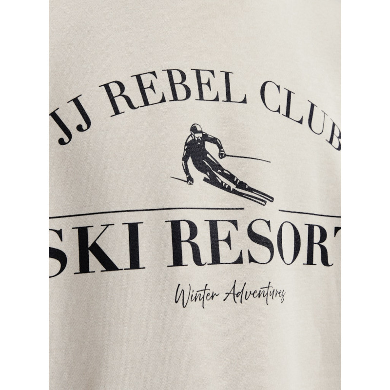 JJ Rebel Bandrew Sweatshirt - Moonbeam