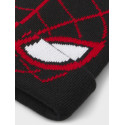 NAME IT MINI Jacoby Spider Strikket Hue - Sort