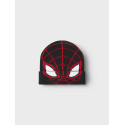 NAME IT MINI Jacoby Spider Strikket Hue - Sort