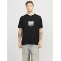 JACK & JONES Jorboston Graphic T-shirt - Sort