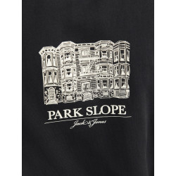 JACK & JONES Jorboston Graphic T-shirt - Sort