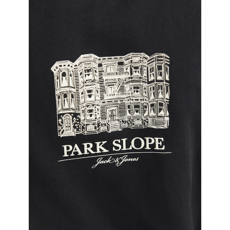 JACK & JONES Jorboston Graphic T-shirt - Sort