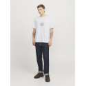 JACK & JONES Jorboston Graphic T-shirt - Bright White