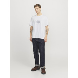 JACK & JONES Jorboston Graphic T-shirt - Bright White