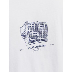 JACK & JONES Jorboston Graphic T-shirt - Bright White