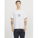 JACK & JONES Jorboston Graphic T-shirt - Bright White