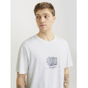 JACK & JONES Jorboston Graphic T-shirt - Bright White