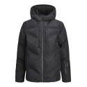JACK & JONES JUNIOR Cosplay Heat Quilted Puffer Jakke - Sort