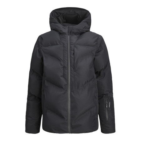 JACK & JONES JUNIOR Cosplay Heat Quilted Puffer Jakke - Sort