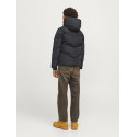 JACK & JONES JUNIOR Cosplay Heat Quilted Puffer Jakke - Sort